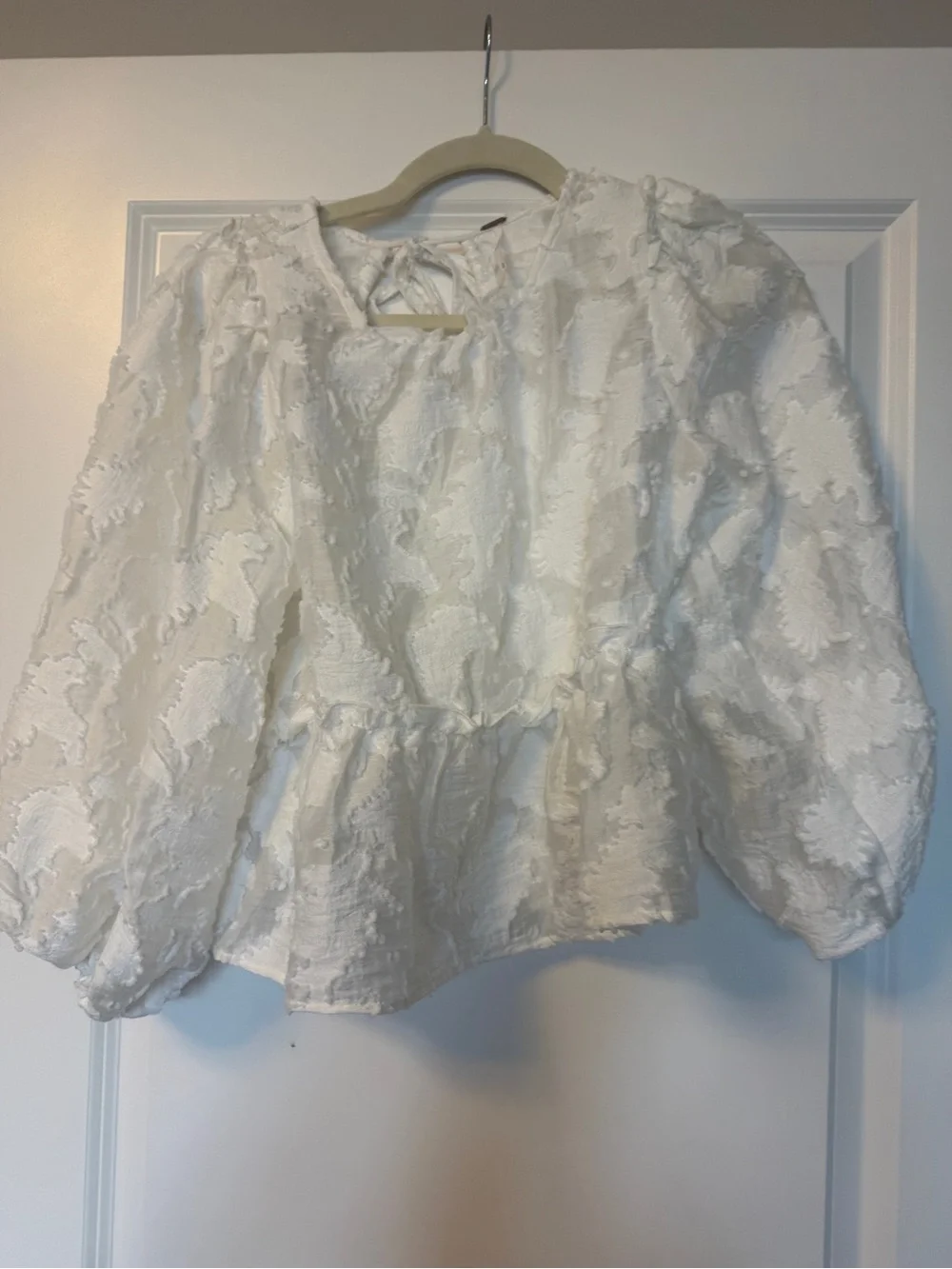 Free People Callie Open Back Top Euc Sz S